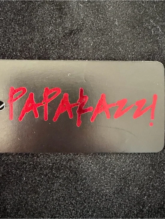 paparazzi Pink, Orange & Black Bandage Midi Dress Size S - Picture 8 of 14